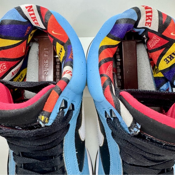 Pippen Era Vibe Nike Air Flight Lite Mid Hoops Pack Electric Inner Pop Men 8.5 - Picture 10 of 16